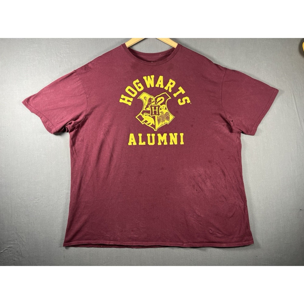 Harry Potter Hogwarts Alumni 2XL XXL Men's Crew Neck T-shirt